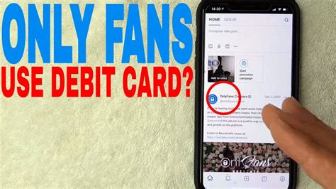 onlyfans debit card verification|How to Fix Only Fans Debit Card Not Verified